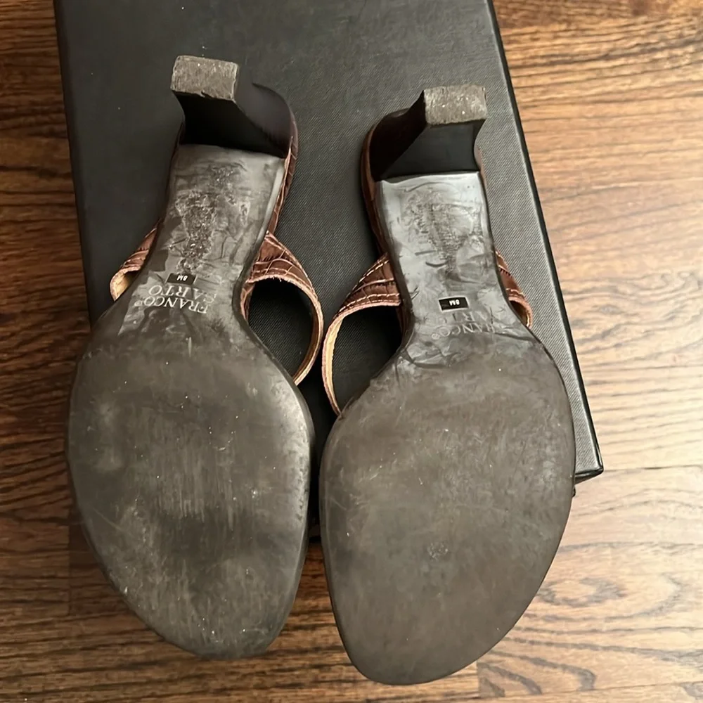 Franco Sarto Brown Women's Sandals